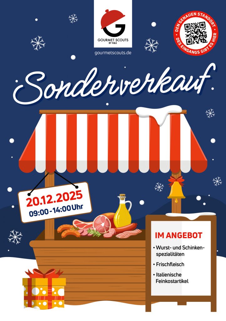 Sonderverkauf im Dezember